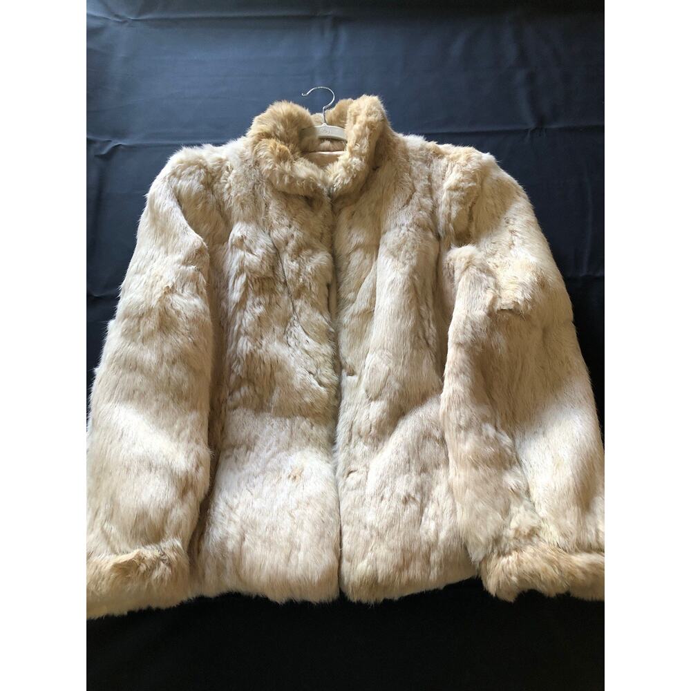Vintage Mademoiselle Rabbit Fur Jacket